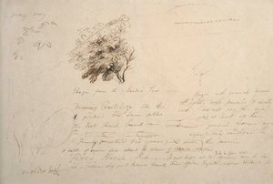 Notitieboek Blad Nr. 114 door Samuel Palmer